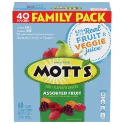 Mott's Assorted Fruit - 40ct