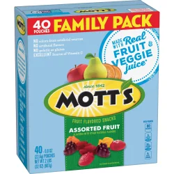Mott's Assorted Fruit Snacks, Family Pack