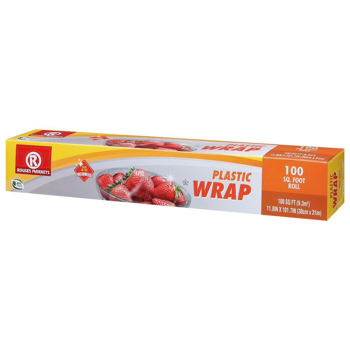 slide 9 of 9, Rouses Markets Plastic Wrap 1 ea, 1 ct