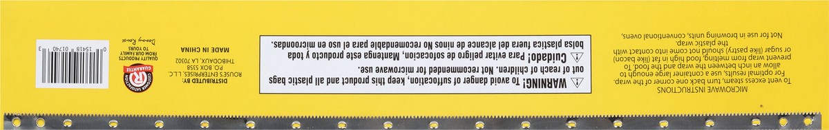 slide 5 of 9, Rouses Markets Plastic Wrap 1 ea, 1 ct