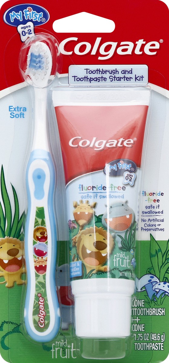 slide 1 of 5, Colgate Starter Kit 1 ea, 1 set