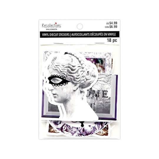 slide 1 of 4, Dead Regency Vinyl Die-Cut Stickers By Recollections, 2.6 in to 3.2 in