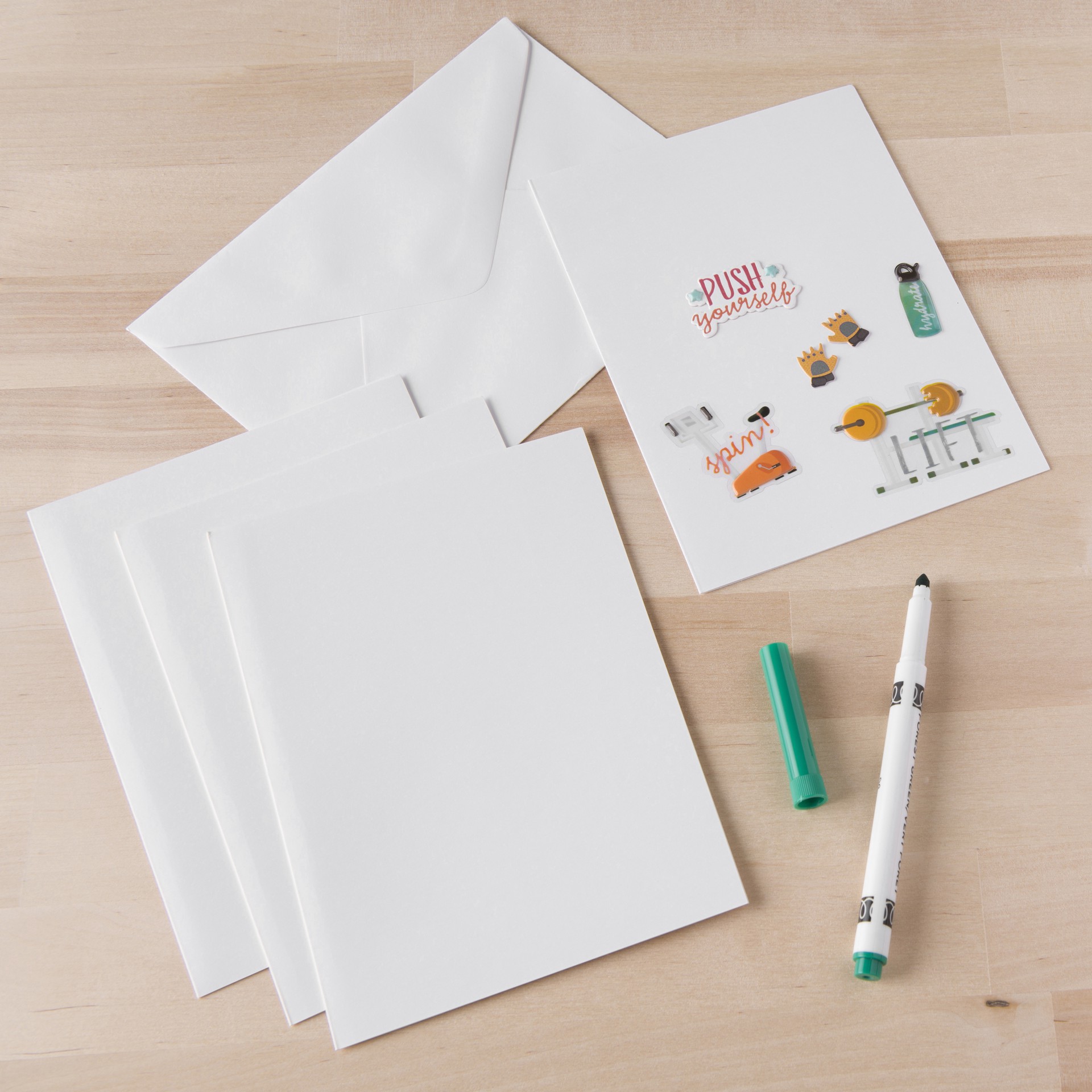 slide 4 of 4, Cards & Envelopes By Recollections, 5" X 7", 5 in x 7 in