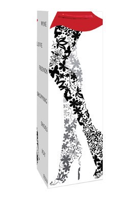 slide 1 of 1, Bella Vita Bottle Bag - Legs, 1 ct