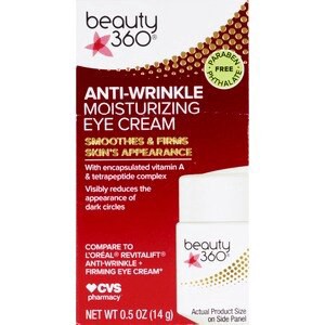 slide 1 of 1, Beauty 360 Advanced Anti-Wrinkle And Firming Formula Day And Night Eye Cream, 0.5 oz