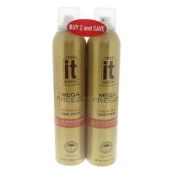 Freeze It Mega Freeze Hair Spray Twin Pack