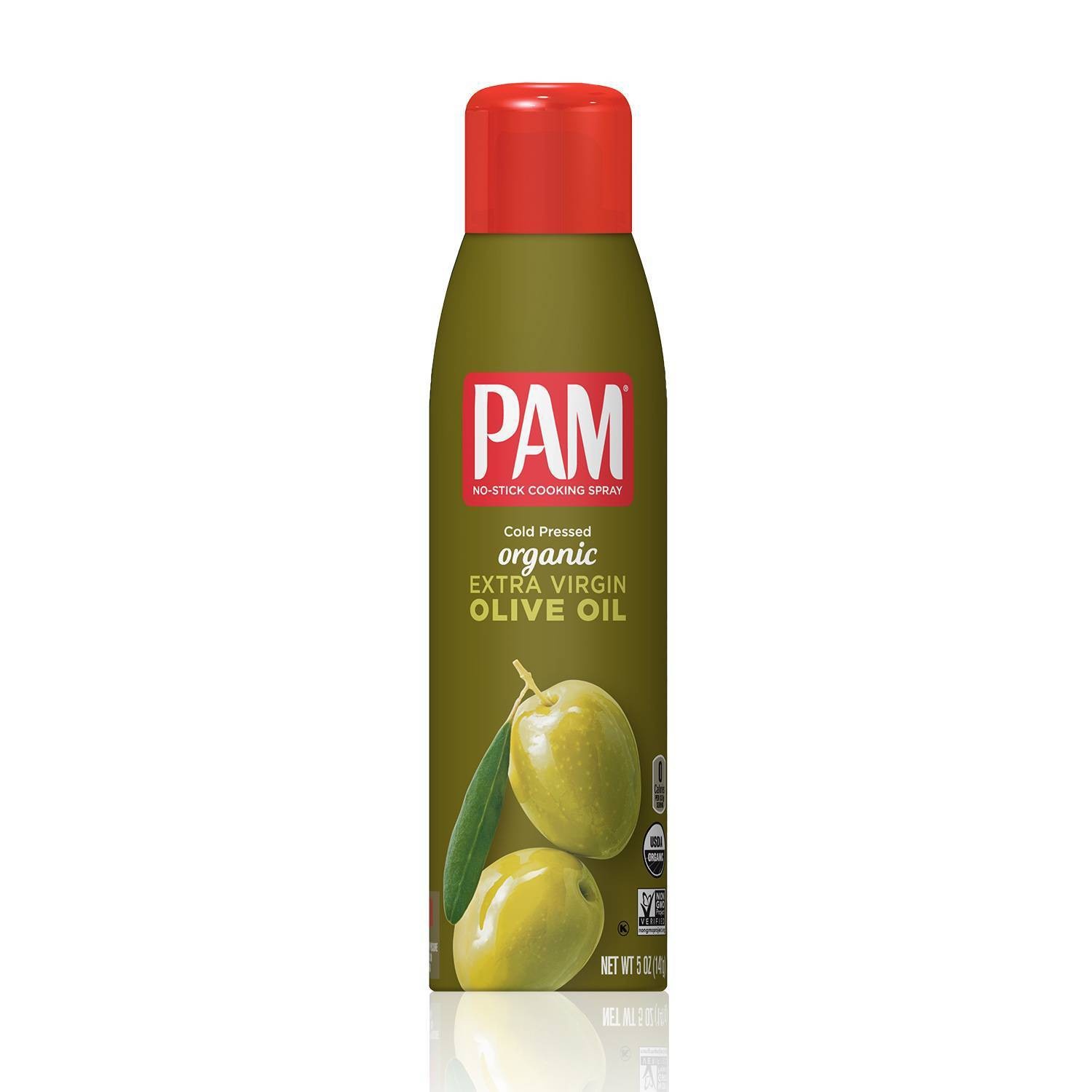 slide 1 of 1, PAM Organic Olive Oil Spray, 5 oz