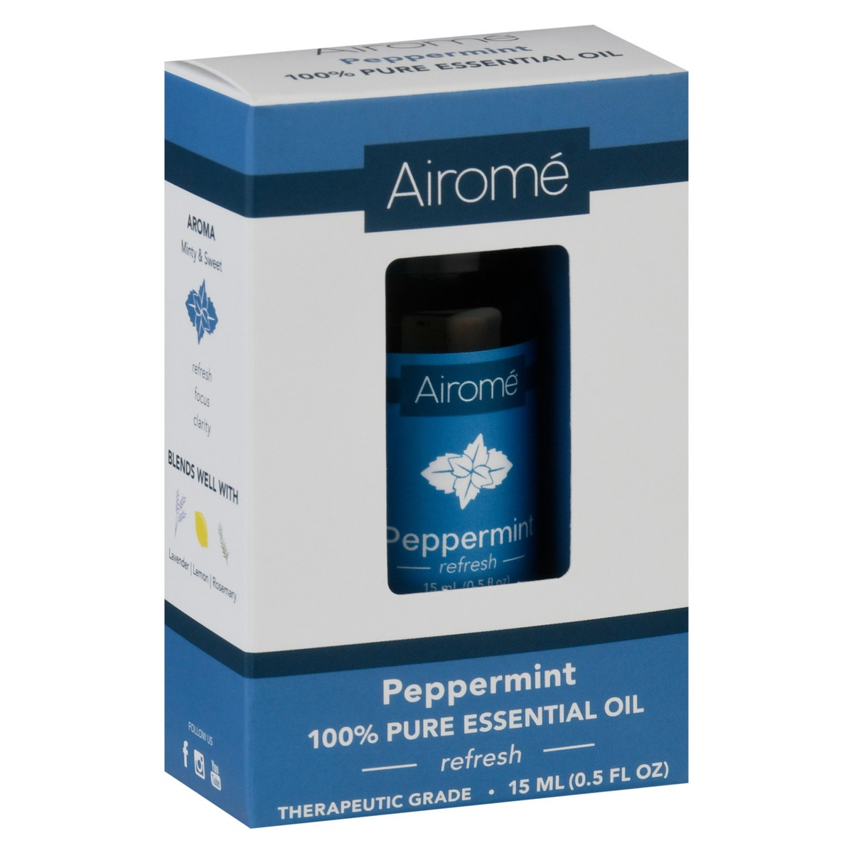 slide 11 of 12, Airomé Refresh Peppermint Essential Oil 15 ml, 15 ml