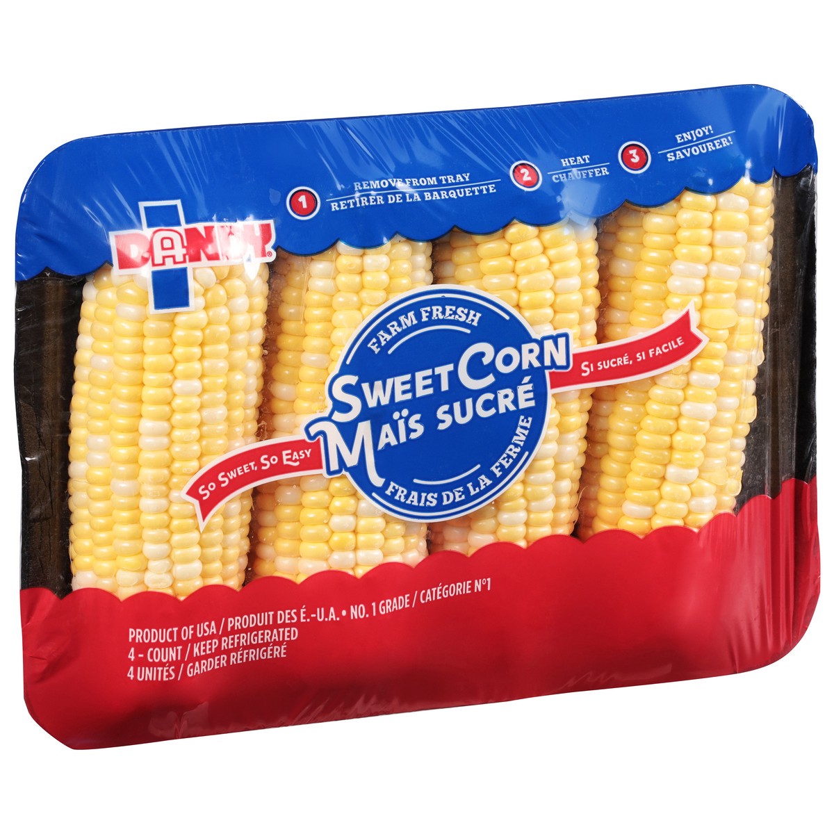 slide 8 of 12, Dandy Sweet Corn 4 ea, 4 ct