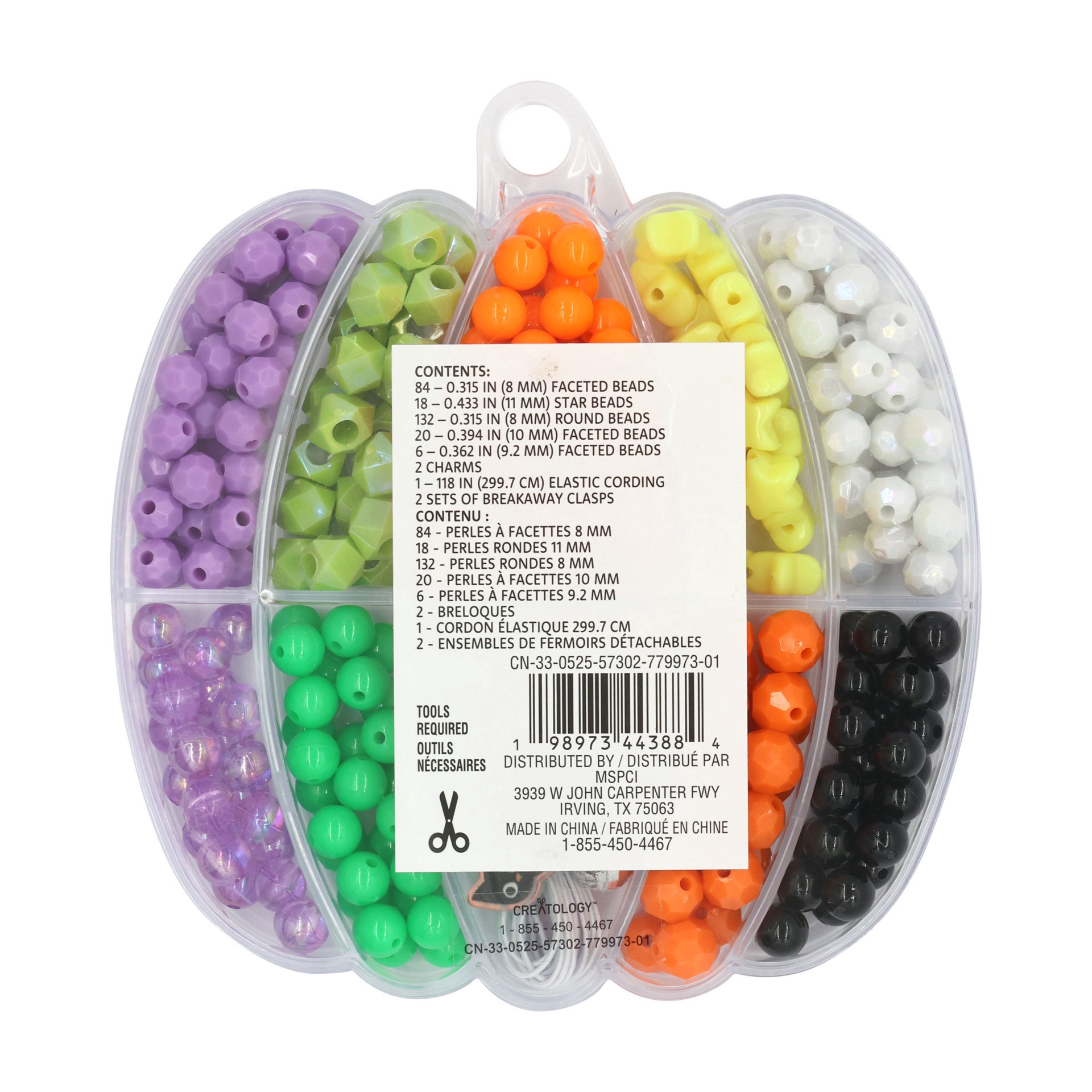 slide 4 of 4, Pumpkin Bead Kit By Creatology, 1 ct