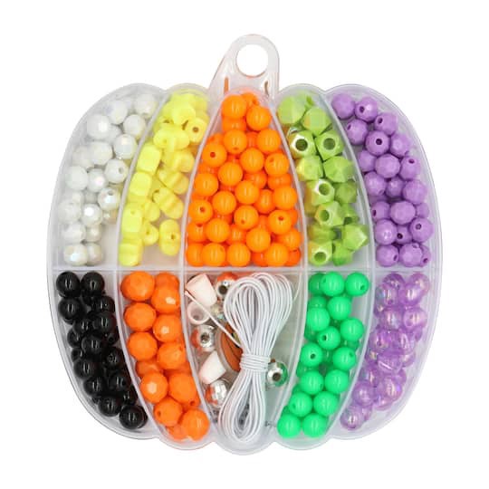 slide 1 of 4, Pumpkin Bead Kit By Creatology, 1 ct