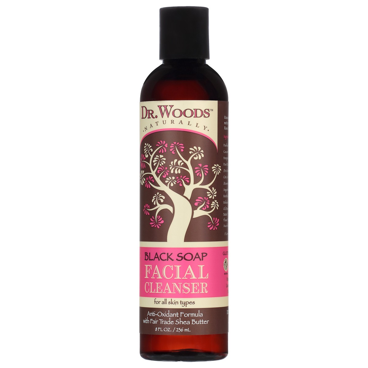slide 7 of 10, Dr. Woods Black Soap Facial Cleanser 8 oz, 8 oz