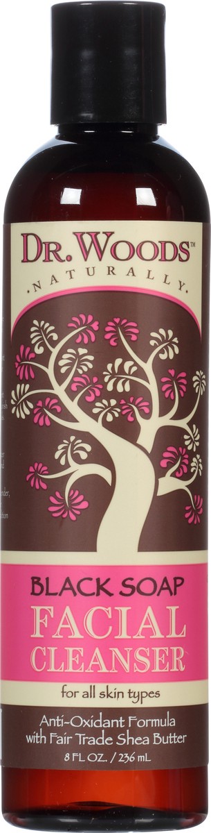 slide 1 of 10, Dr. Woods Black Soap Facial Cleanser 8 oz, 8 oz