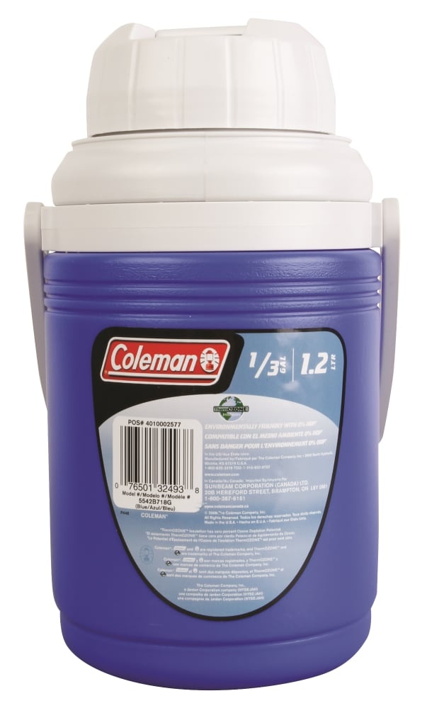 slide 1 of 1, Coleman Beverage Cooler - Blue, 0.33 gal