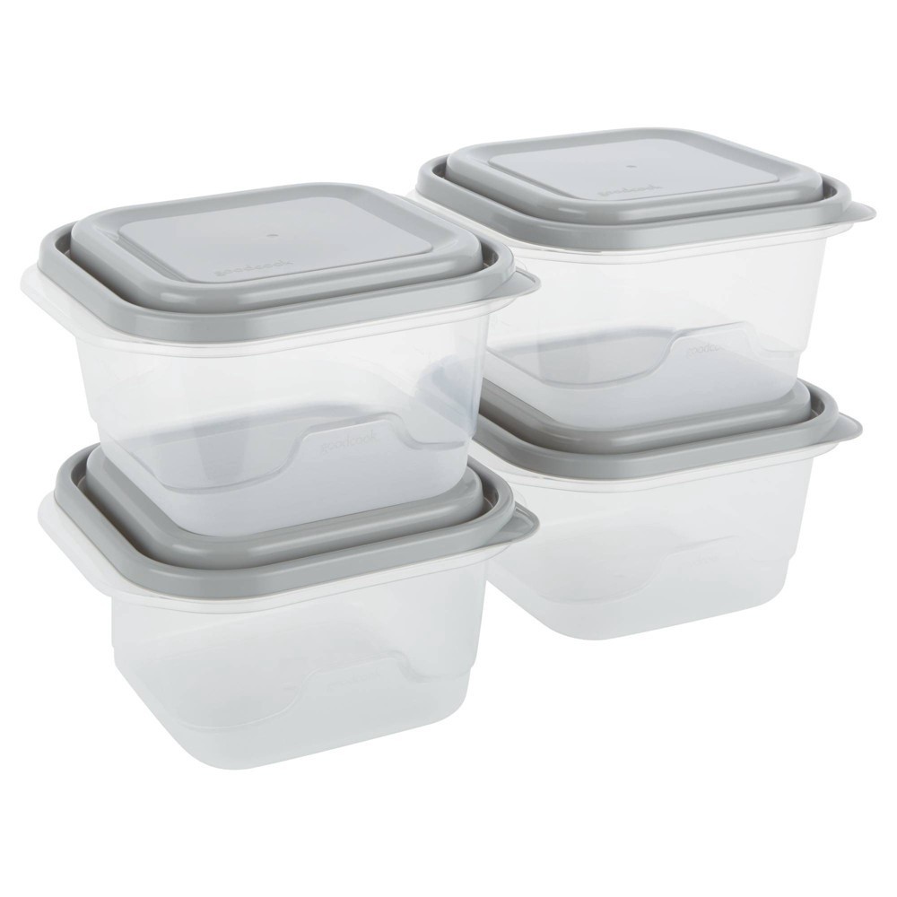 slide 2 of 4, Good Cook Goodcook Everyware Large Square Container Set, 4 ct