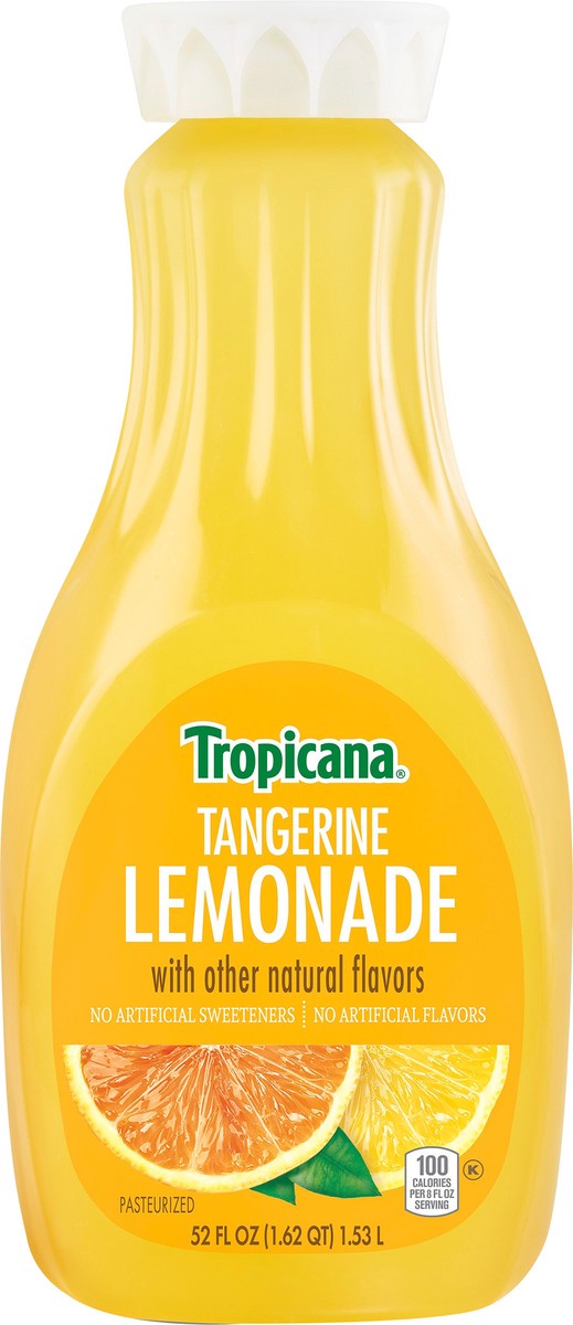 slide 9 of 9, Tropicana Tangerine Tangerine Lemonade Drink 10% - 52 fl oz, 52 fl oz