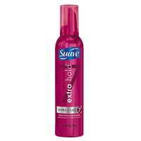 slide 6 of 9, Suave Styling Aid Extra Hold Mousse, 9 oz