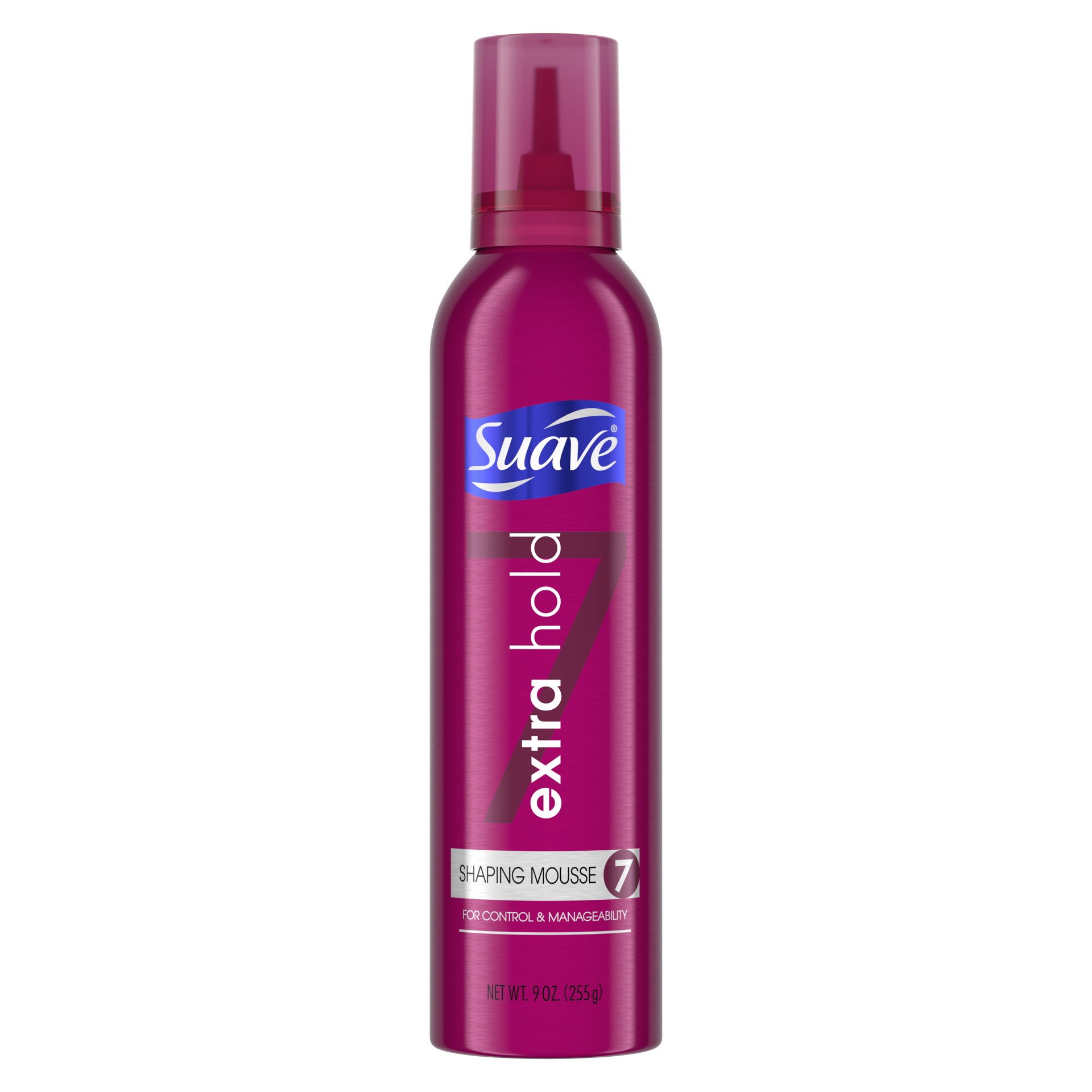 slide 1 of 9, Suave Styling Aid Extra Hold Mousse, 9 oz