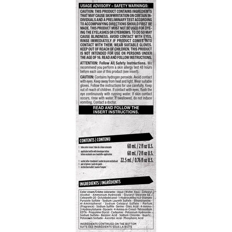 slide 7 of 7, Schwarzkopf Got2b Metallics Permanent Hair Color, M65 Deep Red, 60 ct