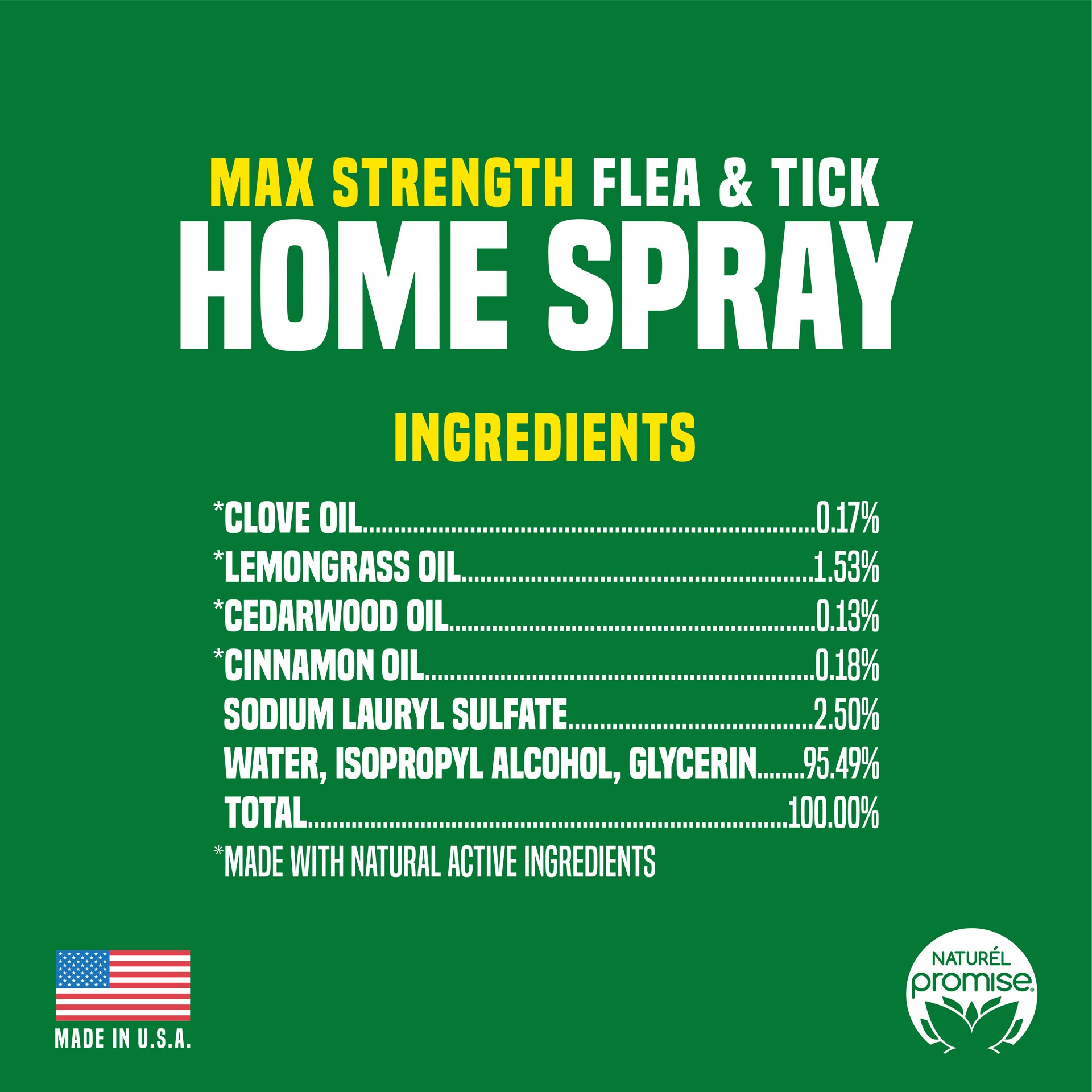 slide 2 of 3, Flick! Max Strength Flea & Tick Home Spray 32 fl oz, 32 oz