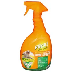 Naturel Promise Flick! Natural Flea & Tick Max Strength Home Spray for Pets, 32 fl oz