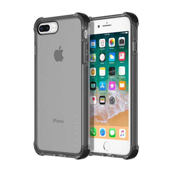 slide 1 of 1, Incipio Reprieve Sport Protective Case for iPhone 8 Plus/7 Plus - Black/Smoke, 1 ct