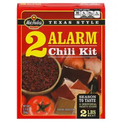 Wick Fowler's Famous Texas Style 2 Alarm Chili Kit 3.3 oz