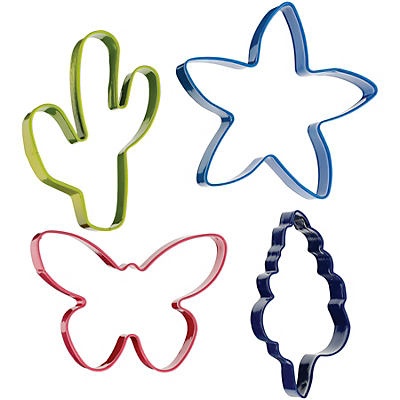 slide 1 of 1, Haven & Key Bluebonnet Collection Spring Assorted Cookie Cutter Set, 4 ct