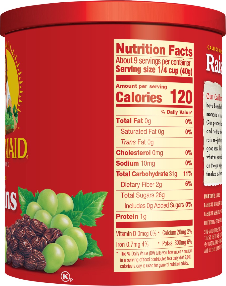 slide 2 of 6, Sun-Maid Raisins, 13 Oz, 1 ct