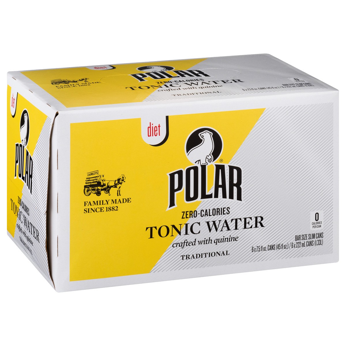 slide 3 of 10, Polar Beverages Tonic Waterdiet - 45 oz, 45 oz