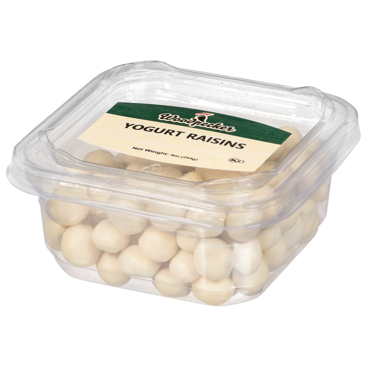 slide 7 of 13, Woodpecker Yogurt Raisins 9 oz, 9 oz