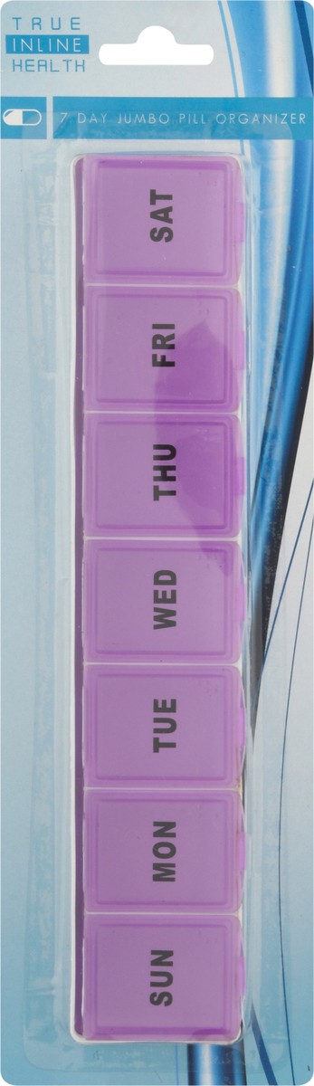 slide 3 of 9, True Inline Health Jumbo 7 Day Pill Organizer 1 ea, 1 ct
