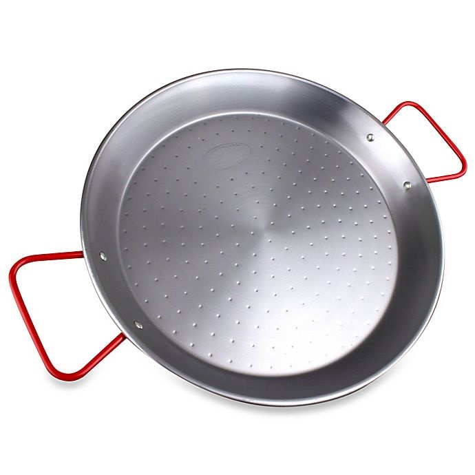 slide 1 of 1, Magefesa Carbon Steel Paella Pan, 24 in