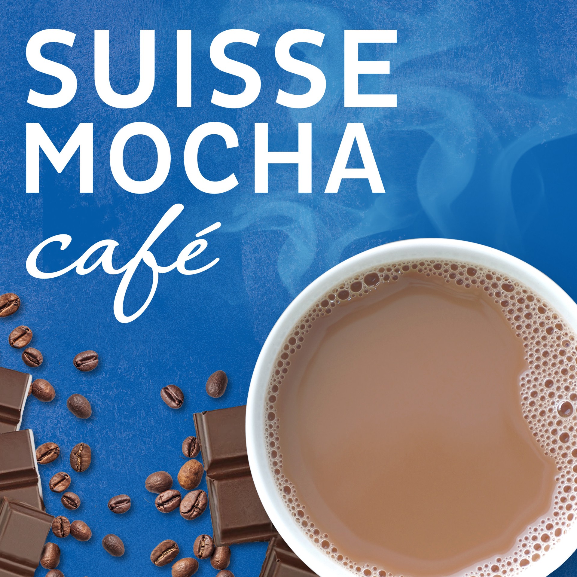 slide 5 of 5, Maxwell House Suisse Mocha Café-Style Instant Coffee Beverage Mix, 7.2 oz. Canister, 7.2 oz