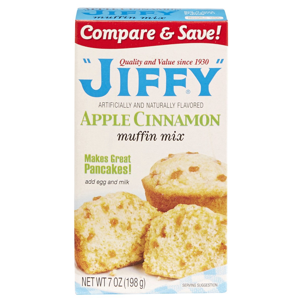 slide 1 of 5, Jiffy Apple Cinnamon Muffin Mix, 7 oz