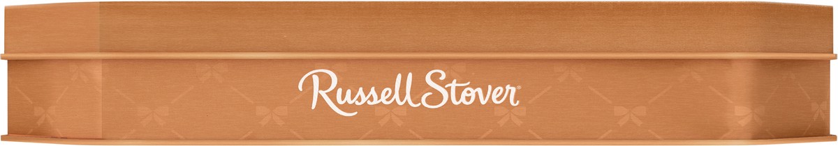 slide 5 of 8, RUSSELL STOVER Christmas Fresh Classic Assorted Milk & Dark Chocolate Gift Tin, 10 oz. (18 pieces), 18 ct