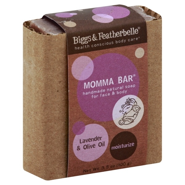 slide 1 of 4, Biggs & Featherbelle Soap Bar Moisturize Momma, 3.5 oz