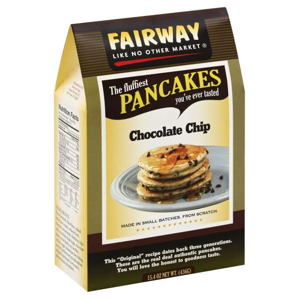 slide 1 of 1, Fairway Pancake Mix Chocolate Chip, 15.4 oz