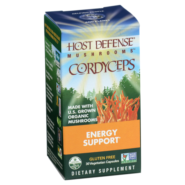 slide 1 of 1, Host Defense Cordyceps Energy Support, 30 ct