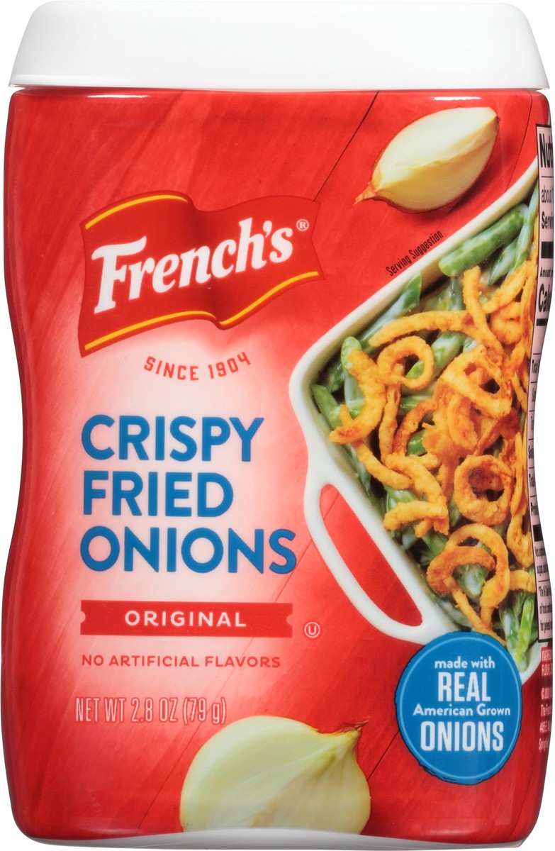 slide 6 of 9, French's Original Crispy Fried Onions, 2.8 oz, 2.8 oz