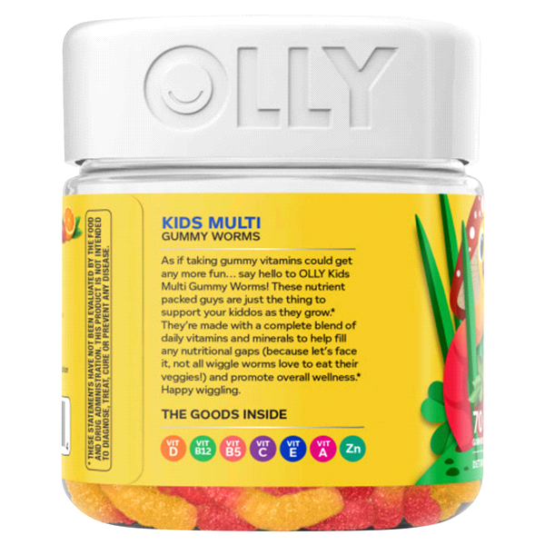 slide 10 of 17, OLLY Kids Multi Worms - 70ct, 70 ct