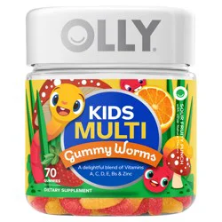 OLLY Kids Multi Worms - 70ct