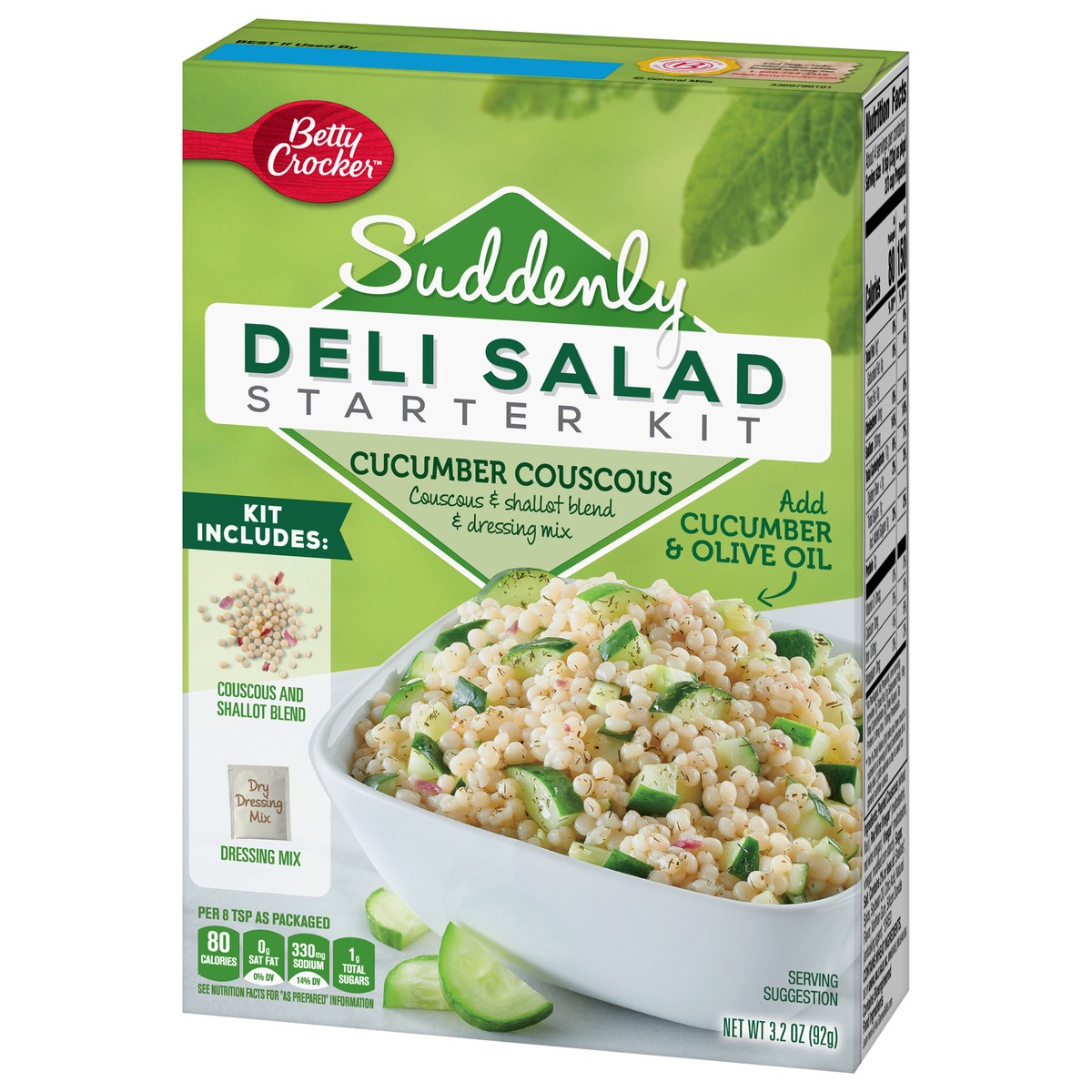 Betty Crocker Suddenly Salad Cucumber Couscous Deli Salad Kit 1 Ct | Shipt