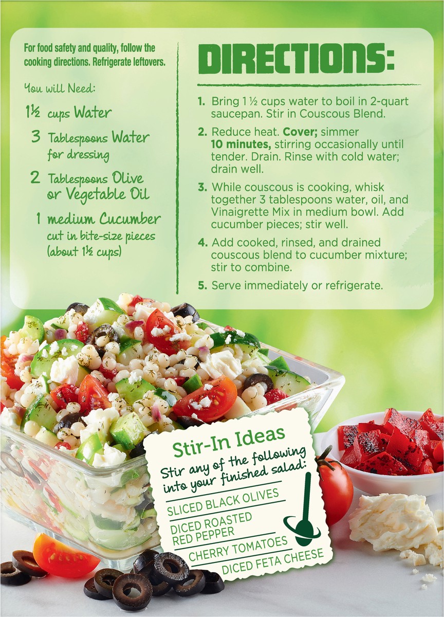 slide 9 of 9, Betty Crocker Suddenly Salad Cucumber Couscous Deli Salad Kit, 1 ct