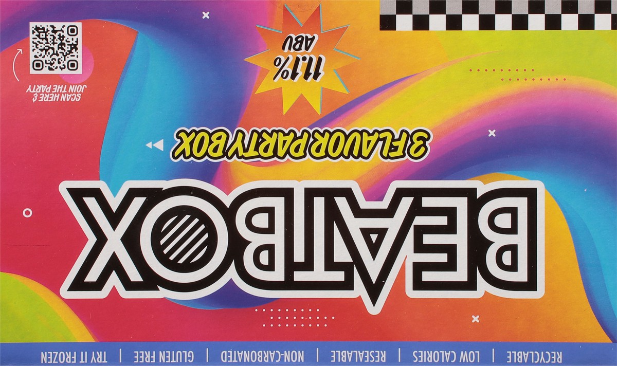 slide 9 of 9, Beatbox 3 Flavor Party Box 6 - 16.9 fl oz Bottles, 6 ct; 500 ml