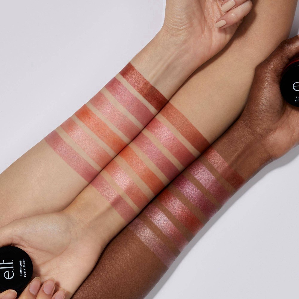 slide 27 of 56, e.l.f. Luminous Putty Blush, Maui, 0.35 oz