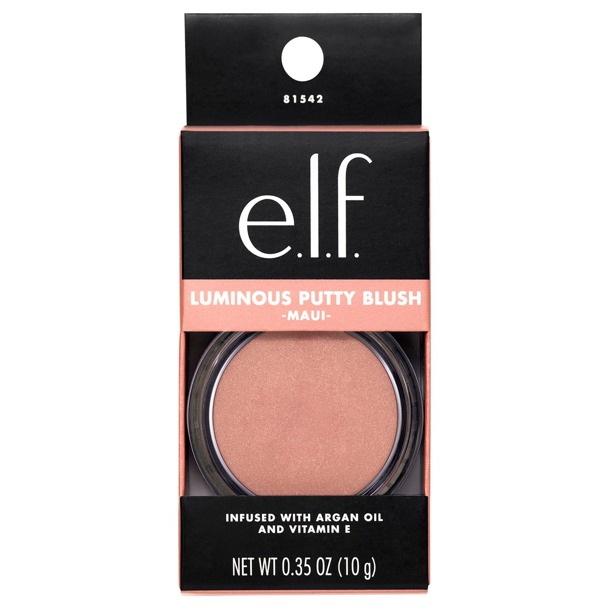 slide 1 of 56, e.l.f. Luminous Putty Blush, Maui, 0.35 oz