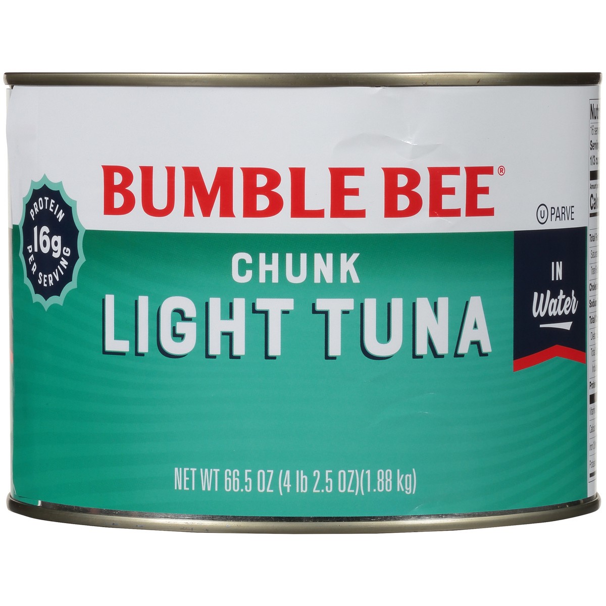 slide 9 of 11, Bumble Bee Chunk Light Tuna In Water, 4.15 lb