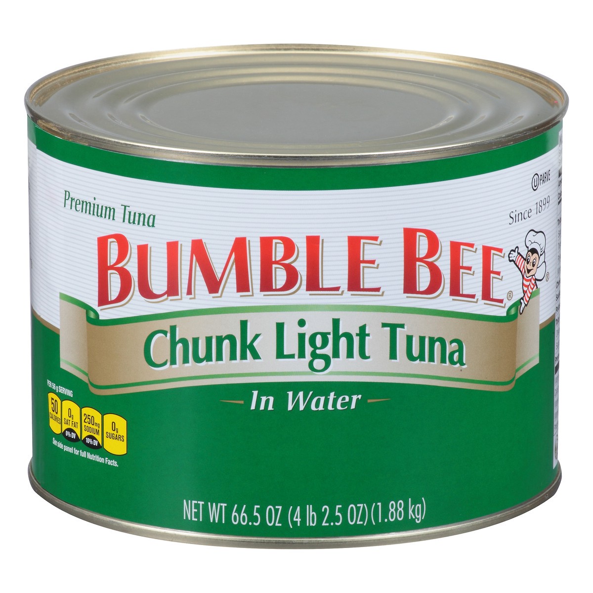 slide 1 of 11, Bumble Bee Chunk Light Tuna In Water, 4.15 lb