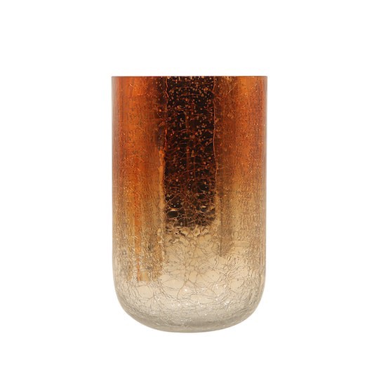 slide 1 of 3, 9.5" Ombre Glass Hurricane Candle Holder By Ashland, 5.91 in x 5.9 in x 9.45 in